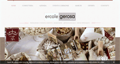 Desktop Screenshot of ercolegerosa.it